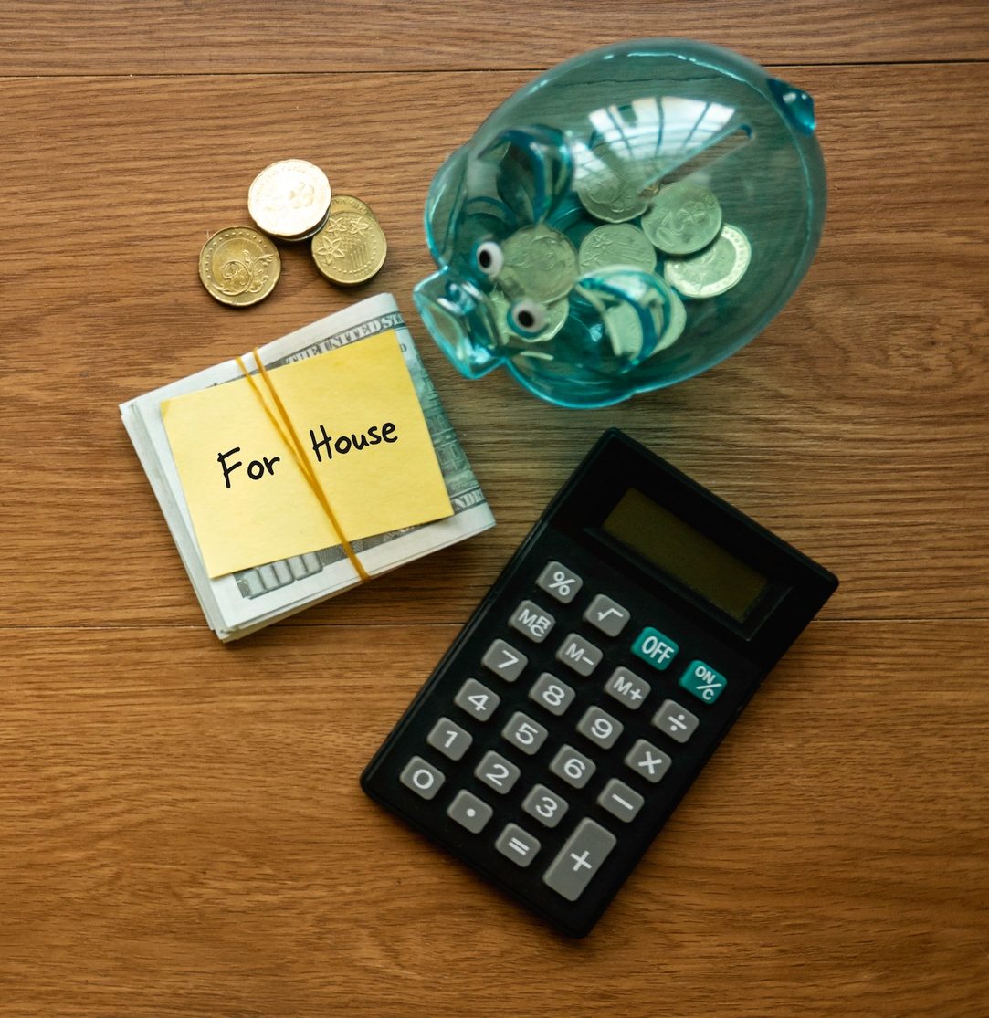 Property investment and house mortgage financial concept.Mortgage plan and housing tax savings